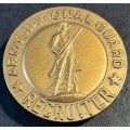 United States of America - National Guard Recruiter Badge