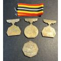 SADF - Southern Africa Medal Lot made from a Captured Tank - See article