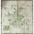Rhodesia - Vintage Map ( Poor Condition )