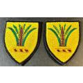 SADF - SWA Sector 10 Training Unit Cloth Badges ( Rugby Jersey Badge )