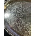 Vintage Silver Plated Tray