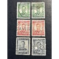 6 x Southern Rhodesia Stamps