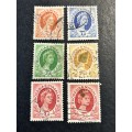 Rhodesia and Nyasaland stamps x 6