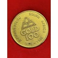 International Conference on Gold 1986 medallion
