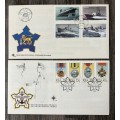 2 x Defence Force FDCs.