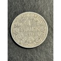 ZAR 1892 1 shilling.