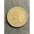 USA 1882 Indian head 1 cent.