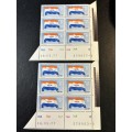 RSA old flag stamps. 2 x 6