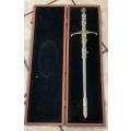 Large Collectors Sword in Case
