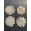 4 x ancient coins