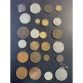 Mixed lot of medallions and coins