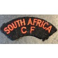 SADF - Navy Shoulder Title