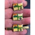 SADF - Navy Cufflinks and Tie Pin Set