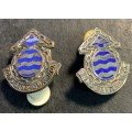 SADF - Ordnace Collar Badges