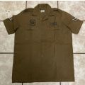 SADF - Special Forces ( Recce ) Operator Brown Shirt - Medium and Top Condition