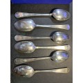 Argyle Plate desert spoons x 6