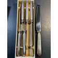 John Sanderson plated Knifes x 6