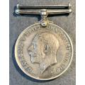 Full Size World War One Medal to:SJT G.Boot 9TH SAI
