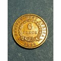 British West Africa 6 pence 1938