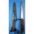 Russian Made AK47 Bayonet with Scabbard