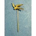 Vintage Flying Springbok pin