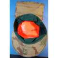 SA Task Force Camp Flap Cap with Day-Glo - Good Condition
