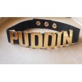 Black Harley Quinn Puddin Choker, Suicide Squad Fandom Necklace Jewellery, DC Marvel Comics