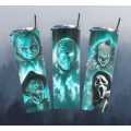 Horror Movies Stainless Steel Tumbler With Straw