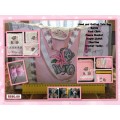 Tatty Teddy Embroidered Baby Gift Set - Lovely Stork Tea gift!