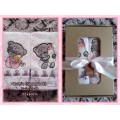 YOUR COLOUR, YOUR THEME - Embroidered Twin Pack Burpies (Spoegdoeke)