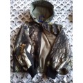 Camo  Jacket with Zip Front Opening.- Fully Lined (3 years)