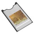 Laptop PCMCIA Compact Flash CF Card Reader Adapter - Silver + Black
