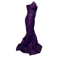 Ladies Flattering mermaid dress, Cotton print