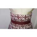 Ladies box pleated skirt, Size 32, short