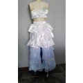 Formal Dress, Matric Wear skirt and Top, wedding wear, Special occasion dress, Front Slit