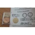 1OZ Gold KRUGERRAND 1983 Guarantee of Authenticity and Evaluation Certificate included.  PROOF