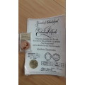 1OZ Gold KRUGERRAND 1983 Guarantee of Authenticity and Evaluation Certificate included.  PROOF