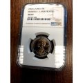 Finest KNOWN Laser Frosted Mandela 90th MS67 NGC Graded coin, ONLY 30 Coins in existence !!