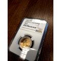 Finest KNOWN Laser Frosted Mandela 90th MS67 NGC Graded coin, ONLY 30 Coins in existence !!