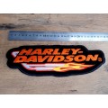 Harley Davidson cloth patches, big size.