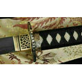 Handmade Damascus Folded Steel Clay Tempered, Japanese Samurai Katana. 3-4 Weeks after order.