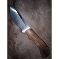 HANDMADE KNIFE BY P VD WESTHUIZEN WITH WOOD HANDLE FULL TANG CODE13211