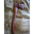 HANDMADE VIKING AXE 47 CM  WITH HANDMADE LEATHER POUCH