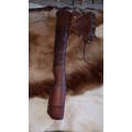 HANDMADE VIKING AXE WITH TAMPERED STEEL BLADE