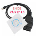 VAG COM 17.1.3 VAGCOM 17.1 VCDS HEX CAN USB Interface VAG 17.1 FOR VW AUDI Skoda Seat with NEC+ FT23