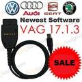 VAG COM 17.1.3 VAGCOM 17.1 VCDS HEX CAN USB Interface VAG 17.1 FOR VW AUDI Skoda Seat with NEC+ FT23