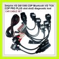 VD TCS CDP DELPHIS DS150E PRO PLUS obd obd2 diagnostic tool + 8 Car Adapters