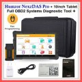 Humzor NexzDAS Pro + 10 Tablet Full OBD2 Systems Diagnostic Tool With IMMO, ABS, EPB, SAS, DPF, ECT