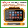 OBDStar X300 DP PLUS Key Programmer Full Configuration + Mileage + OBD2 Diagnosis + Special Function