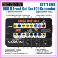 Godiag GT100 Auto Tools OBD II Break Out Box ECU Connector